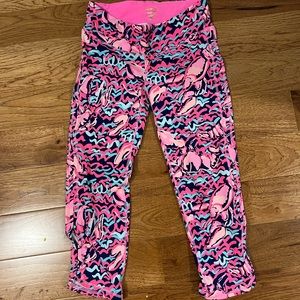 Lilly Pulitzer Lobstah Roll leggings - EUC